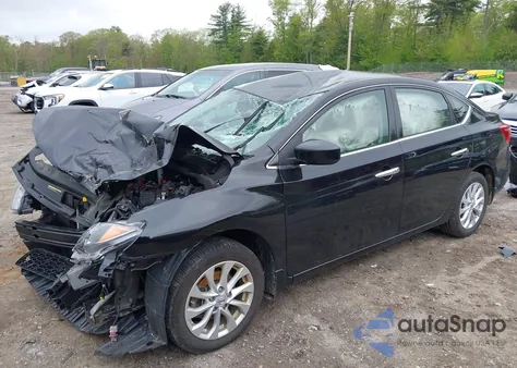 2019 Nissan Sentra Sv from USA, damaged, VIN 3N1AB7AP0KY317744